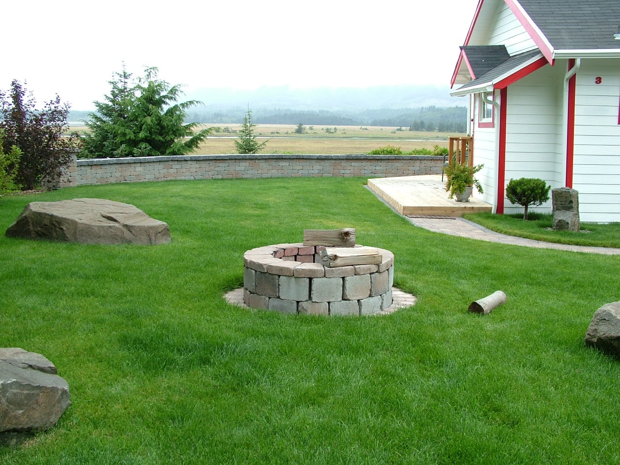 Small Firepit Western Interlock Small Stone Fire Pit