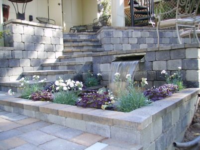 Tegula Garden Wall Water Feature home shop garden diy pumps work step hole areas