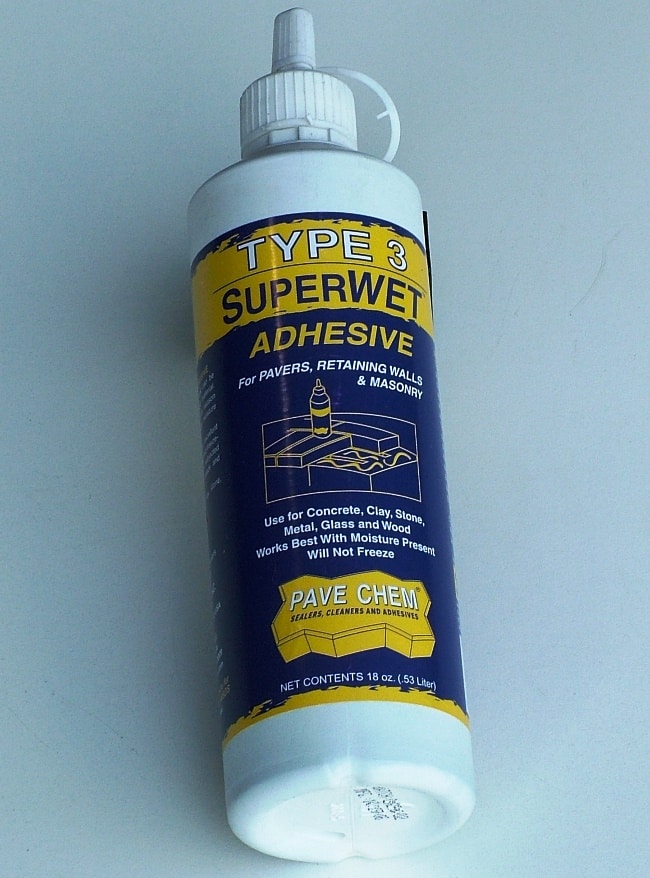 Type 3 Super Wet Adhesive