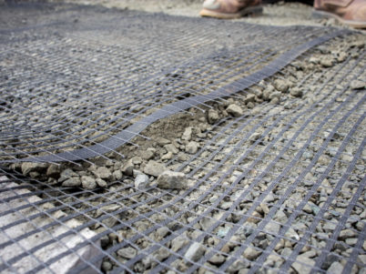 Geogrid Overlapping