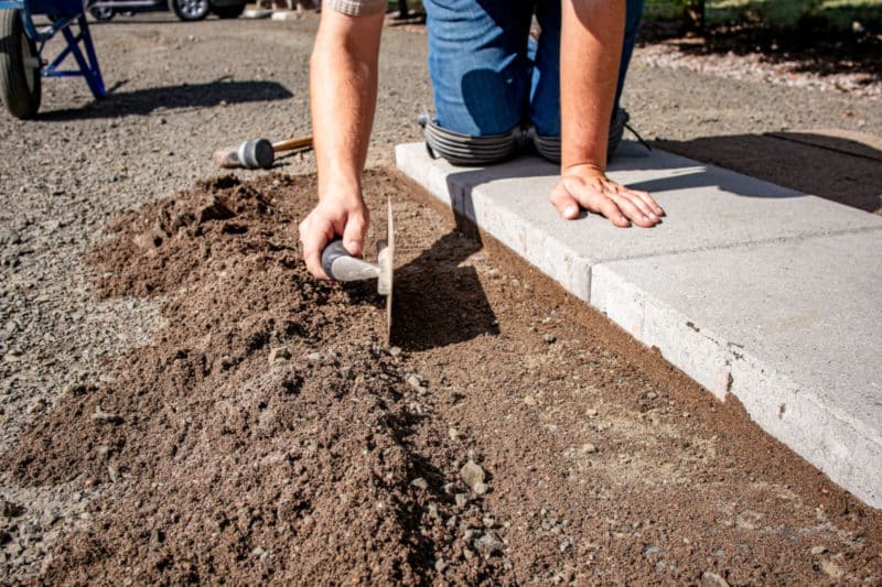How to Install Paver Edge Restraints Western Interlock