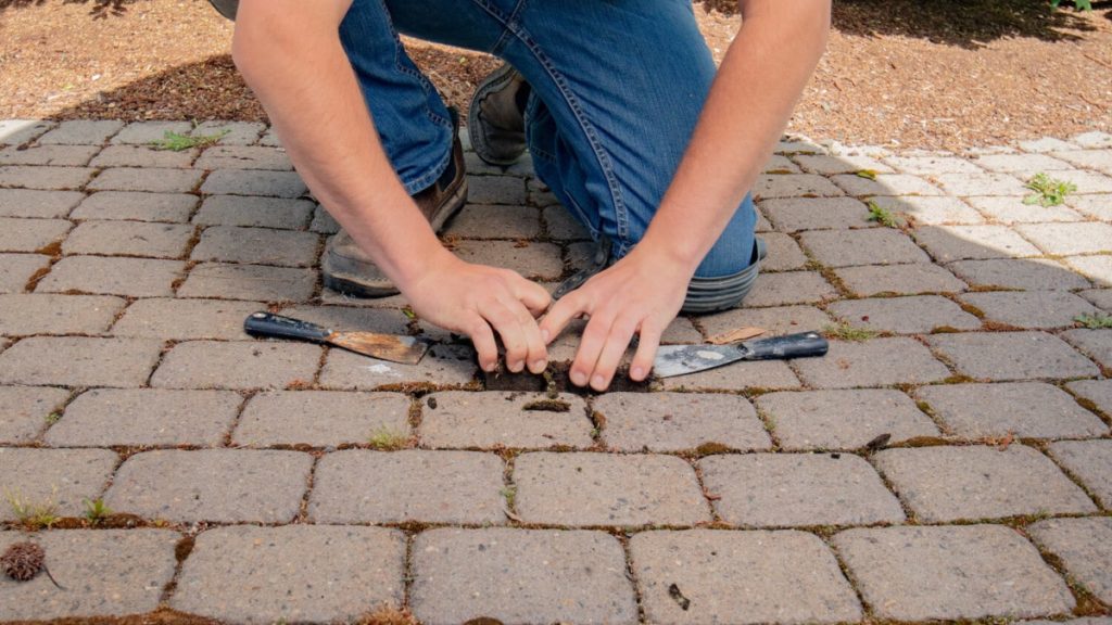 How to Remove and Replace a Paver