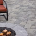 Leiden paving stone gray cambridge blend patio paver