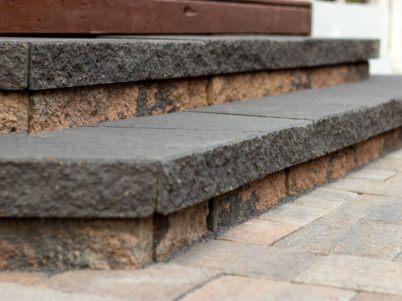 paver steps simple easy stepping