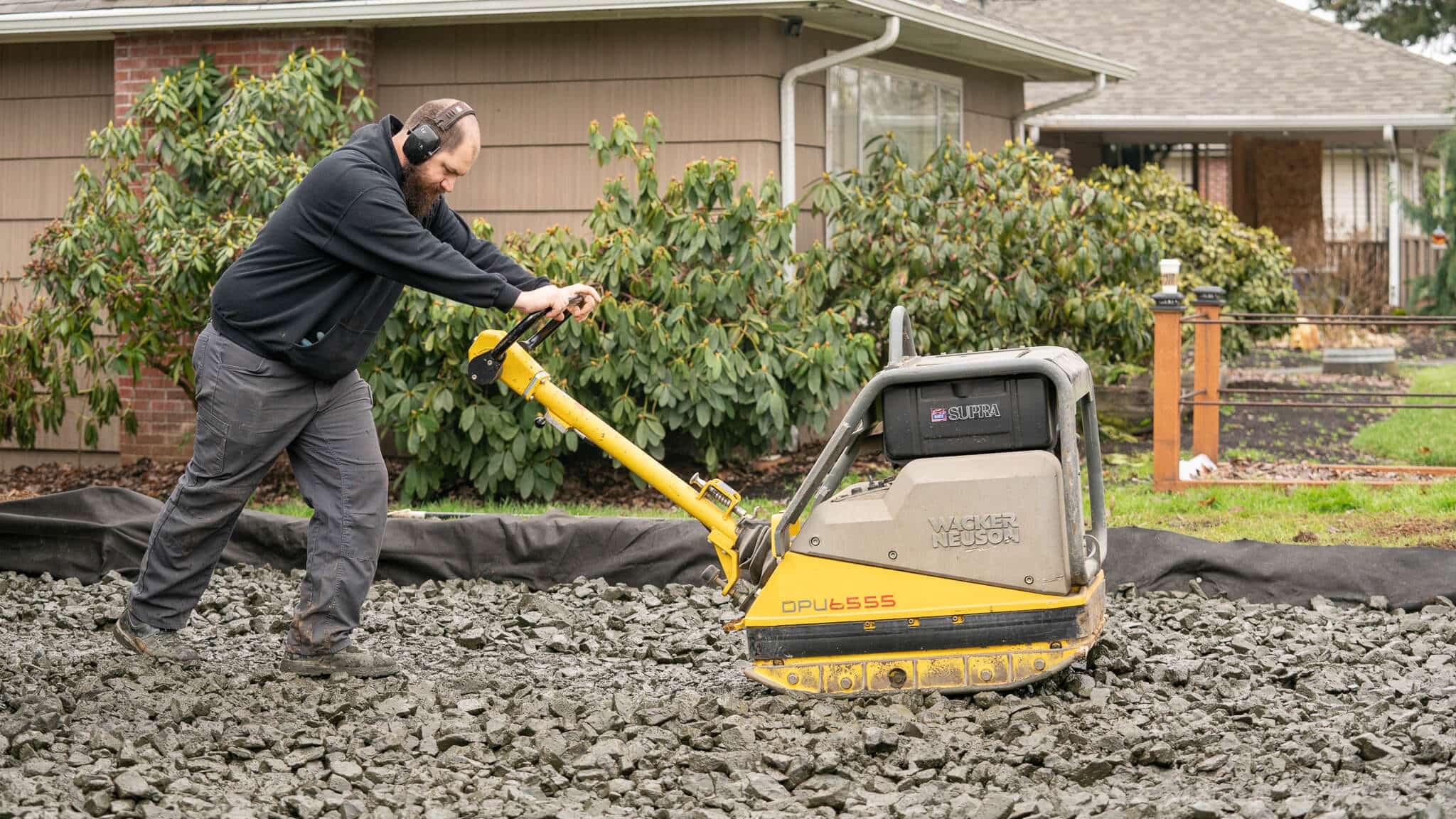 How to Select a Compactor for a Paver Base