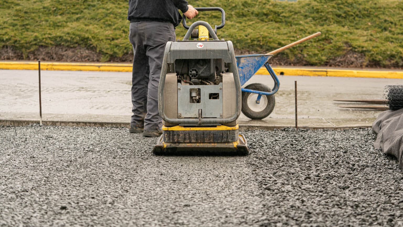How to Select a Compactor for a Paver Base Western Interlock