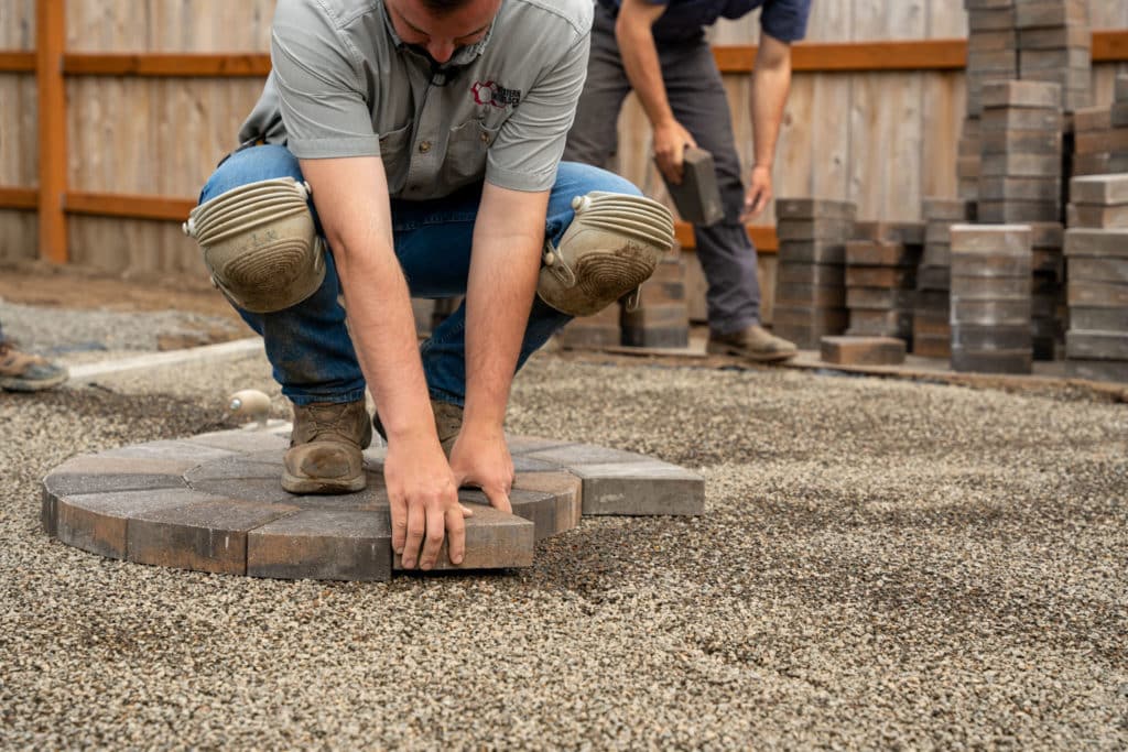 How to Build a Circle Paver Patio & Stone Fire Pit Western Interlock