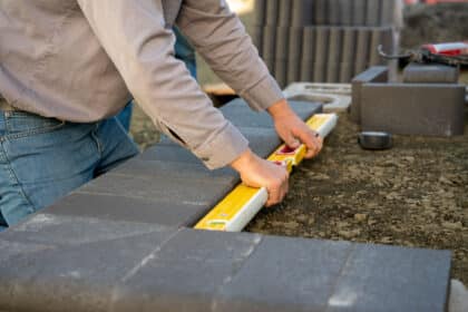 How to Build a Raised Paver Patio | DIY