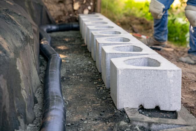 How to Retain a Steep Slope with Retaining Wall Blocks | DIY