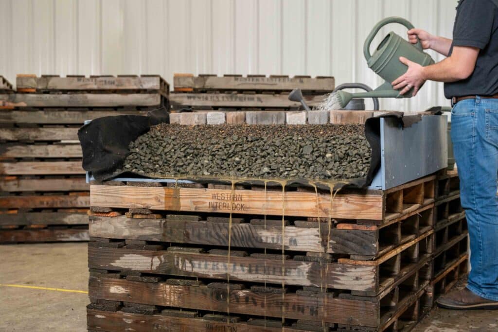 paving block system