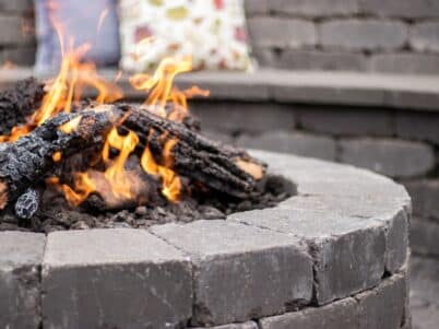 Are stone fire pits safe for cooking?