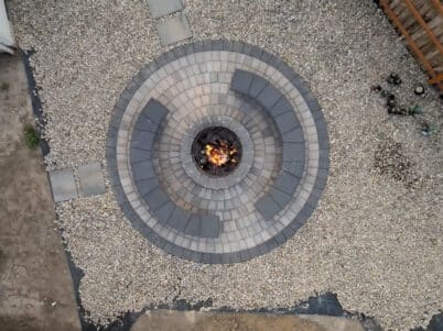 add seating around your fire pit